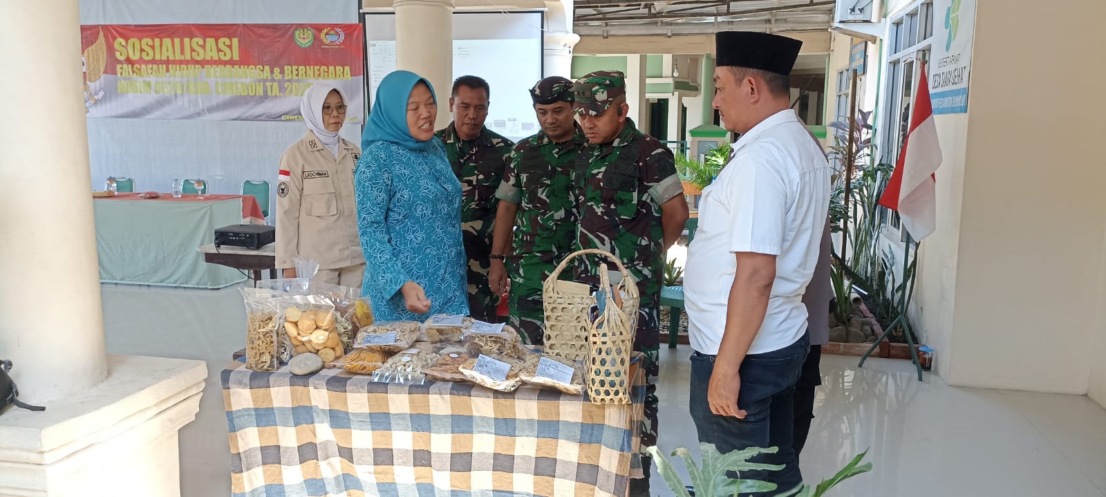 Kodim 0620/Kab. Cirebon Gelar Sosialisasi Falsafah Hidup Berbangsa dan Bernegara: Membangun Karakter Bangsa di Era Globalisasi