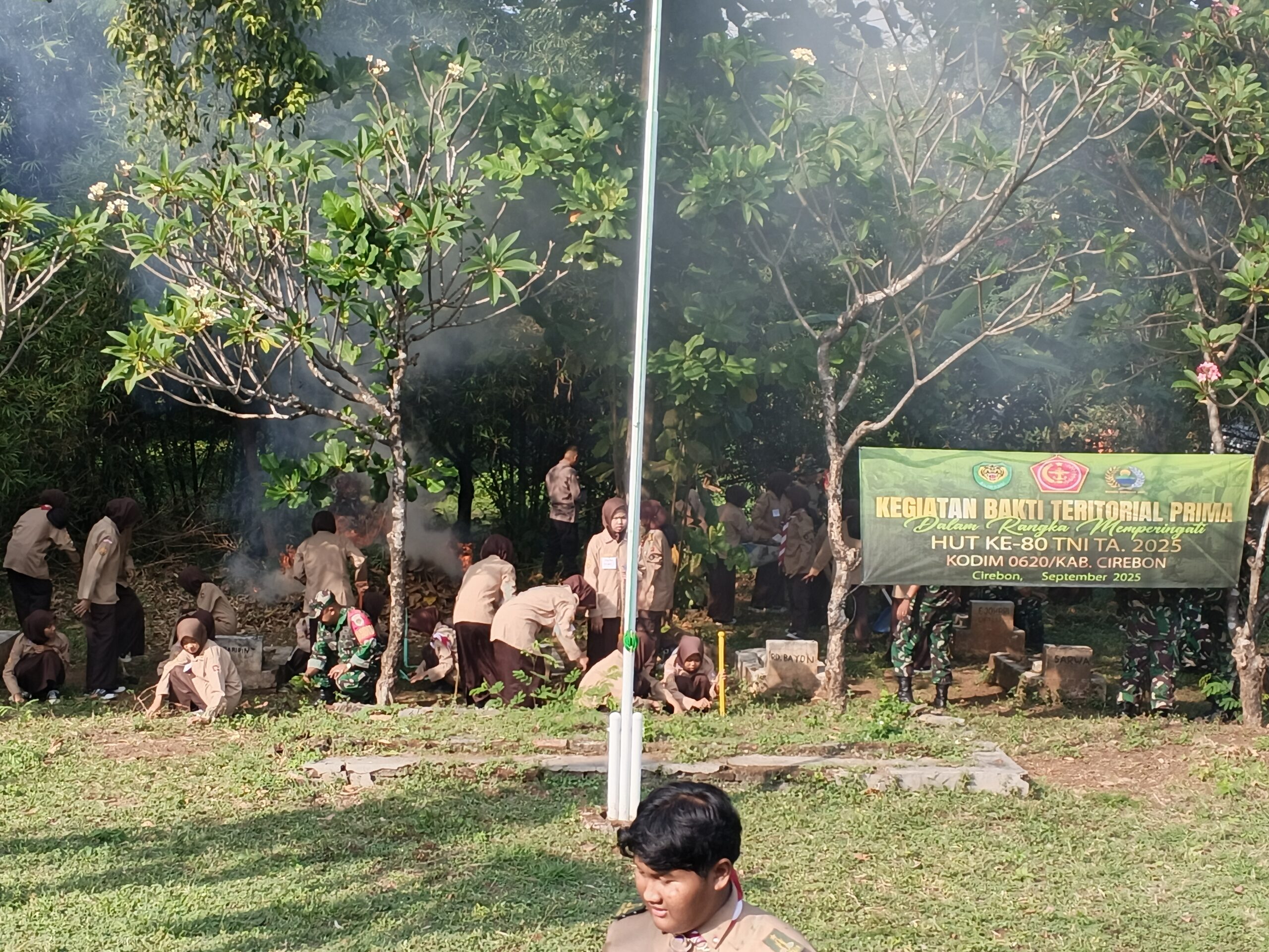Kodim 0620/Kabupaten Cirebon Gelar Bakti Teritorial Prima di TMP Sirnalaya